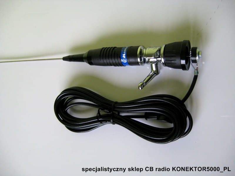 Midland Alan PC-4 (z klamką) Antena CB montażowa 125cm kabel 4m