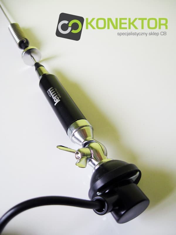 LEMM AT-106 (AT106) Antena CB 72cm kabel 4m + UCHWYT RELINGOWY BRV-3