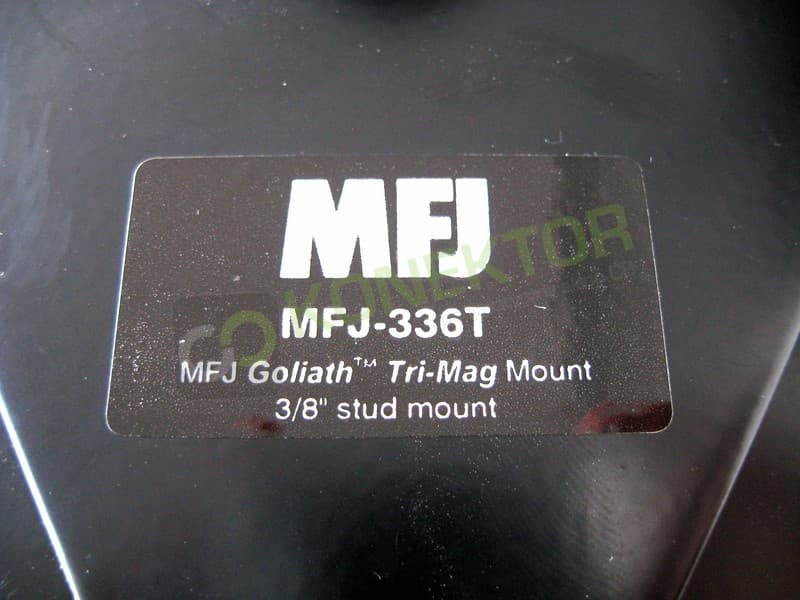 MFJ GOLIATH złącze 3/8 - supermocna podstawa magnetyczna HIGH END