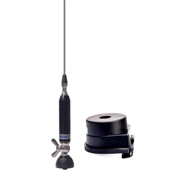 SIRIO TITANIUM 1000 (TITANIUM1000) Antena CB 98cm kabel 4m + UCHWYT KLAPOWY SF-40