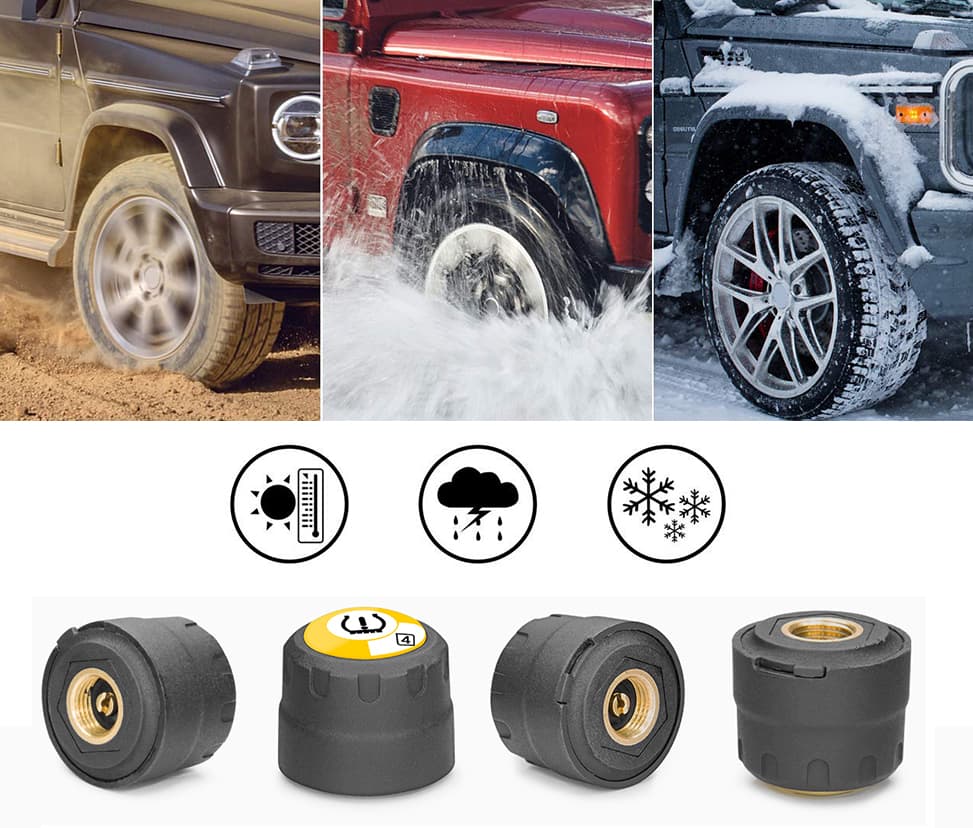 PRZECENA!! Czujniki ciśnienia opon do samochodu V11 BLE TPMS bluetooth - do aplikacji TPMS II Android / iOS