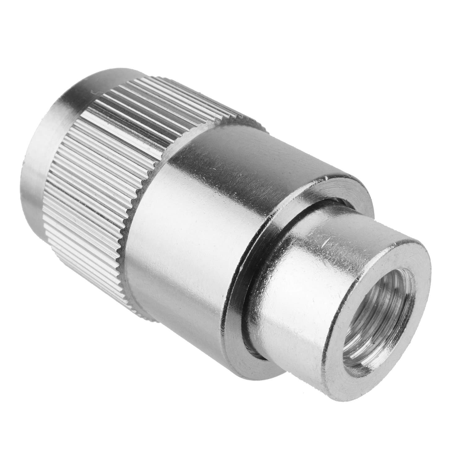 Wtyk UC-1 lutowany nakręcany na przewód RF-7, UltraFlex 7, Aircell-7 ~7mm średnicy PTFE/Gold RADIORA (PL-259/7 krótki 30mm)