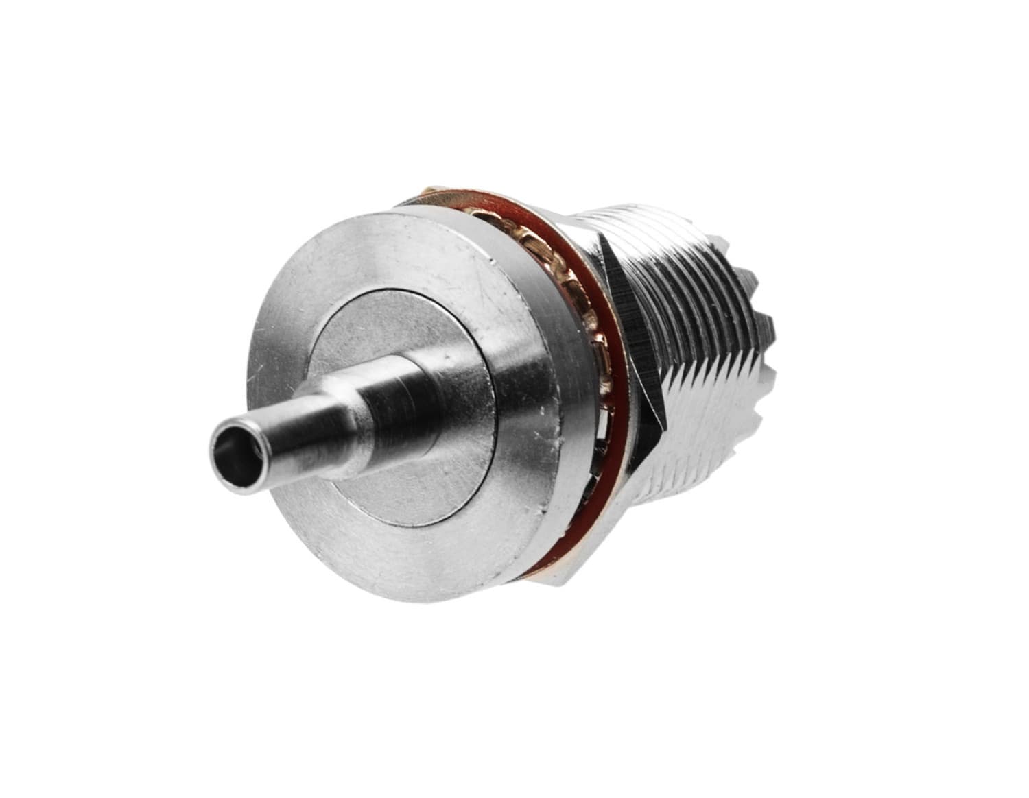 Gniazdo SO-239 zaciskane na cienki kabel RG-174, RG-178, RG-316 - do wtyków UC-1 - RADIORA