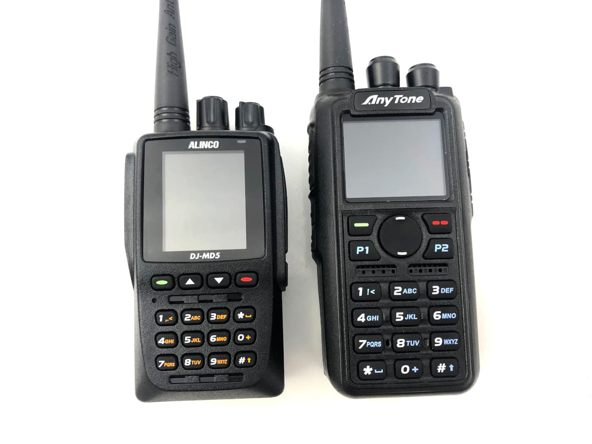 Alinco DJ-MD5 XEG ręczny radiotelefon cyfrowy/analogowy DMR VHF/UHF GPS, APRS + PROGRAM WSZYSTKIE PRZEMIENNIKI, pełna polska instrukcja