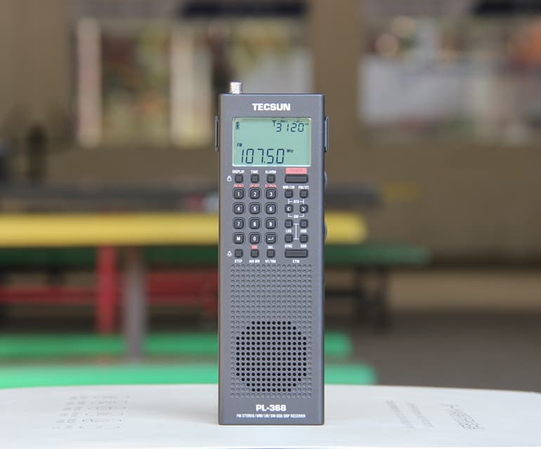 TECSUN PL-368 DSP kompaktowy odbiornik globalny (przenośny) FM Stereo/MW/LW/SW, odsłuch CB/KF (następca Tecsun PL-365), polska instrukcja