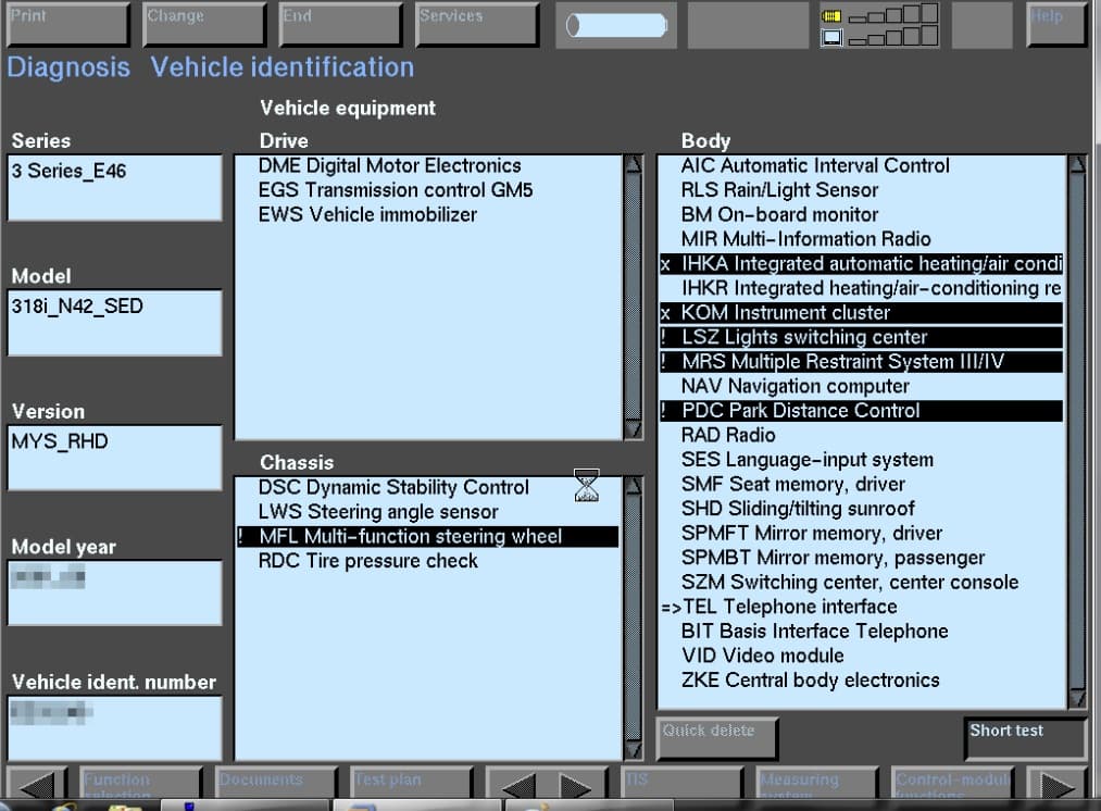 Polski interfejs diagnostyczny OBD-2 BMW 2KL USB CCY / kabel do komputera PC do BMW seria E (do INPA, NCS Expert, Ediabas itp.)
