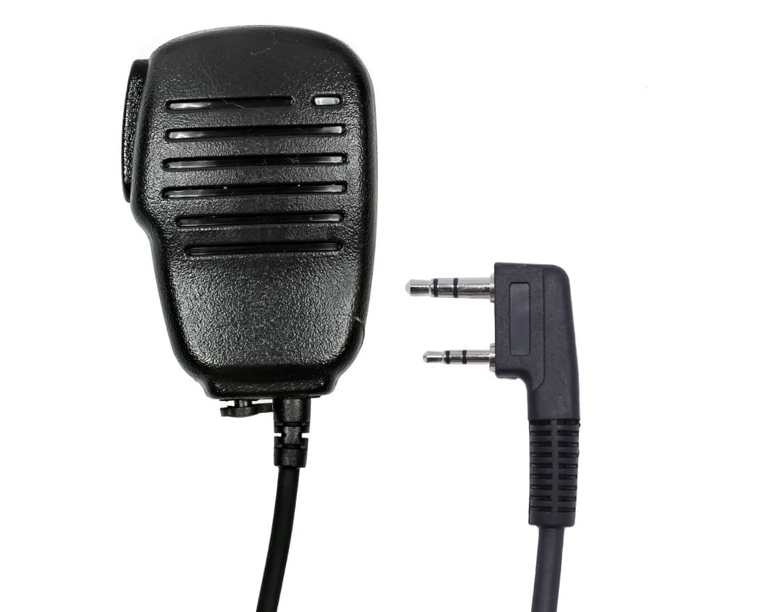 RADIORA SPK-KEN1 mikrofonogłośnik - wtyk 2-pin Kenwood np. Baofeng UV-5R, UV-82, BF-888-S, Quansheng UV-K5, TYT TH-UV88, Wouxun itp.