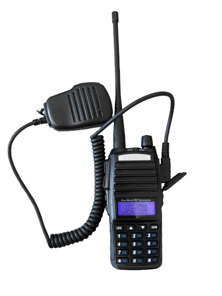 RADIORA SPK-KEN1 mikrofonogłośnik - wtyk 2-pin Kenwood np. Baofeng UV-5R, UV-82, BF-888-S, Quansheng UV-K5, TYT TH-UV88, Wouxun itp.