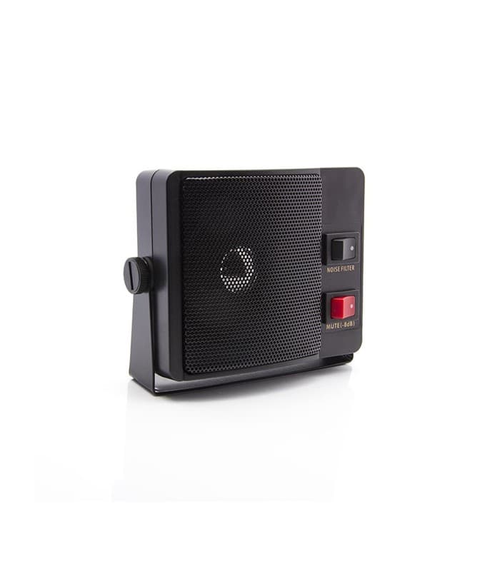Komunica SPK-80 duży płaski głośnik 7W do CB radia, filtr szumów, funkcja MUTE -8dB