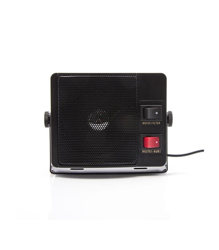Komunica SPK-80 duży płaski głośnik 7W do CB radia, filtr szumów, funkcja MUTE -8dB