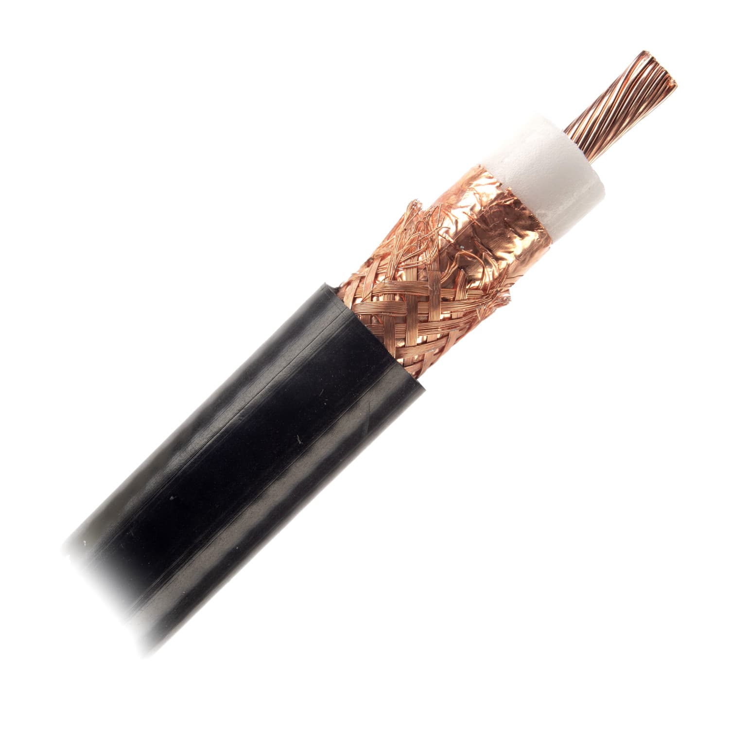 Messi Paoloni HyperFlex 13 niskostratny przewód koncentryczny QRO 12.7mm (.500") 50 Ohm do anten CB, KF, VHF, UHF, WLAN, LTE, skanerów, SDR itp.