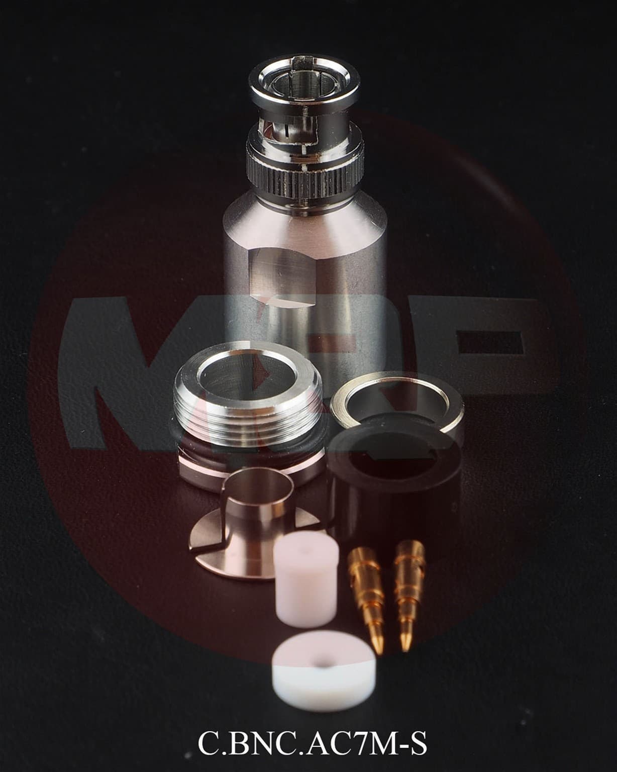 Wtyk BNC skręcany na kabel 7mm Messi Paoloni np. do UltraFlex 7, ExtraFlex 7, RF-7