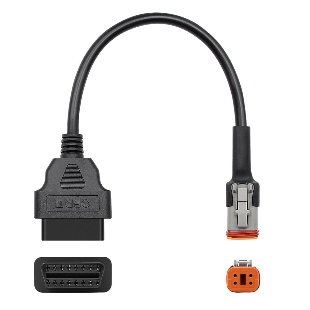 Adapter Harley Davidson 4-pin - przejściówka do skanera interfejsu OBD-2 16-pin