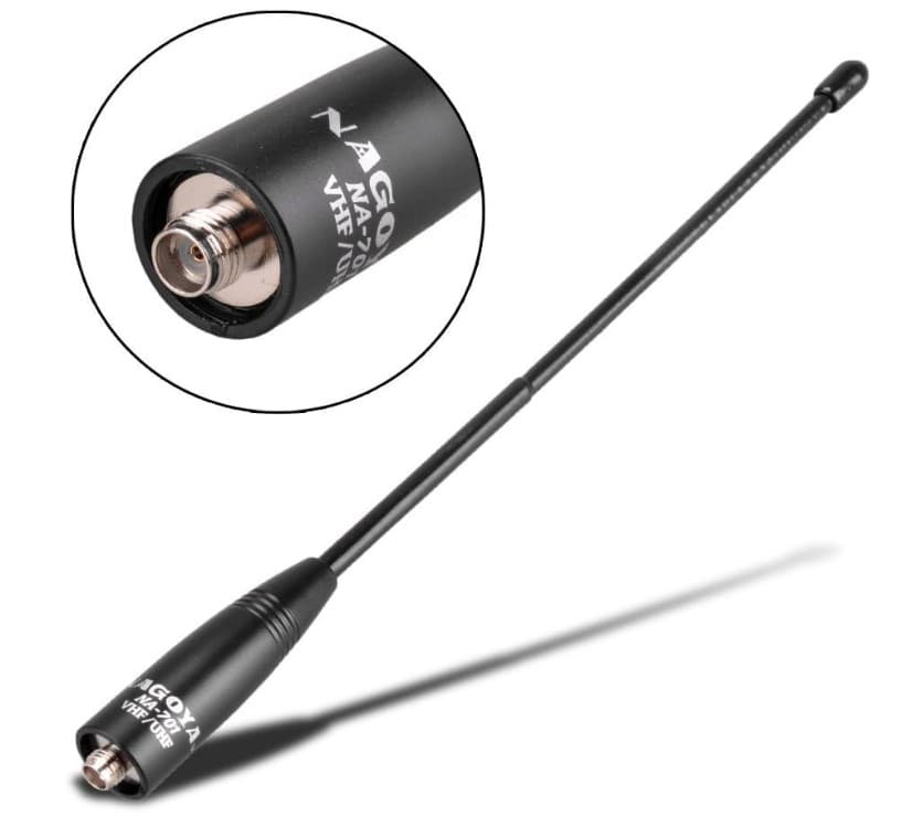 Oryginalna Nagoya NA-701 SMA-F Antena ręczna 20cm do duobanderów VHF/UHF np. do Baofeng UV-5R, UV-82, Quansheng UV-K5