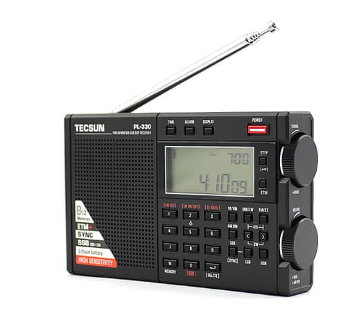 TECSUN PL-330 kompaktowy odbiornik globalny (przenośny) AM, FM, SSB, DSP si4734 - pełna polska instrukcja