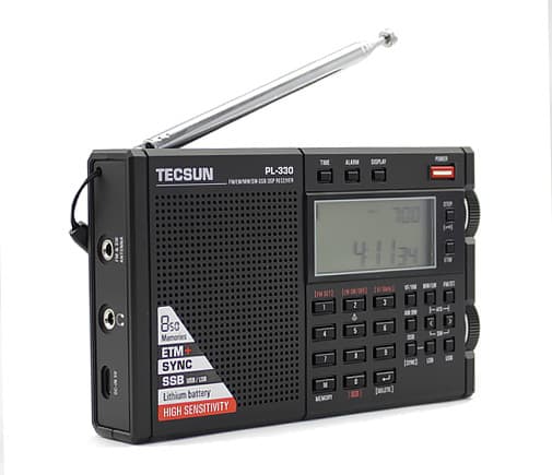 TECSUN PL-330 kompaktowy odbiornik globalny (przenośny) AM, FM, SSB, DSP si4734 - pełna polska instrukcja