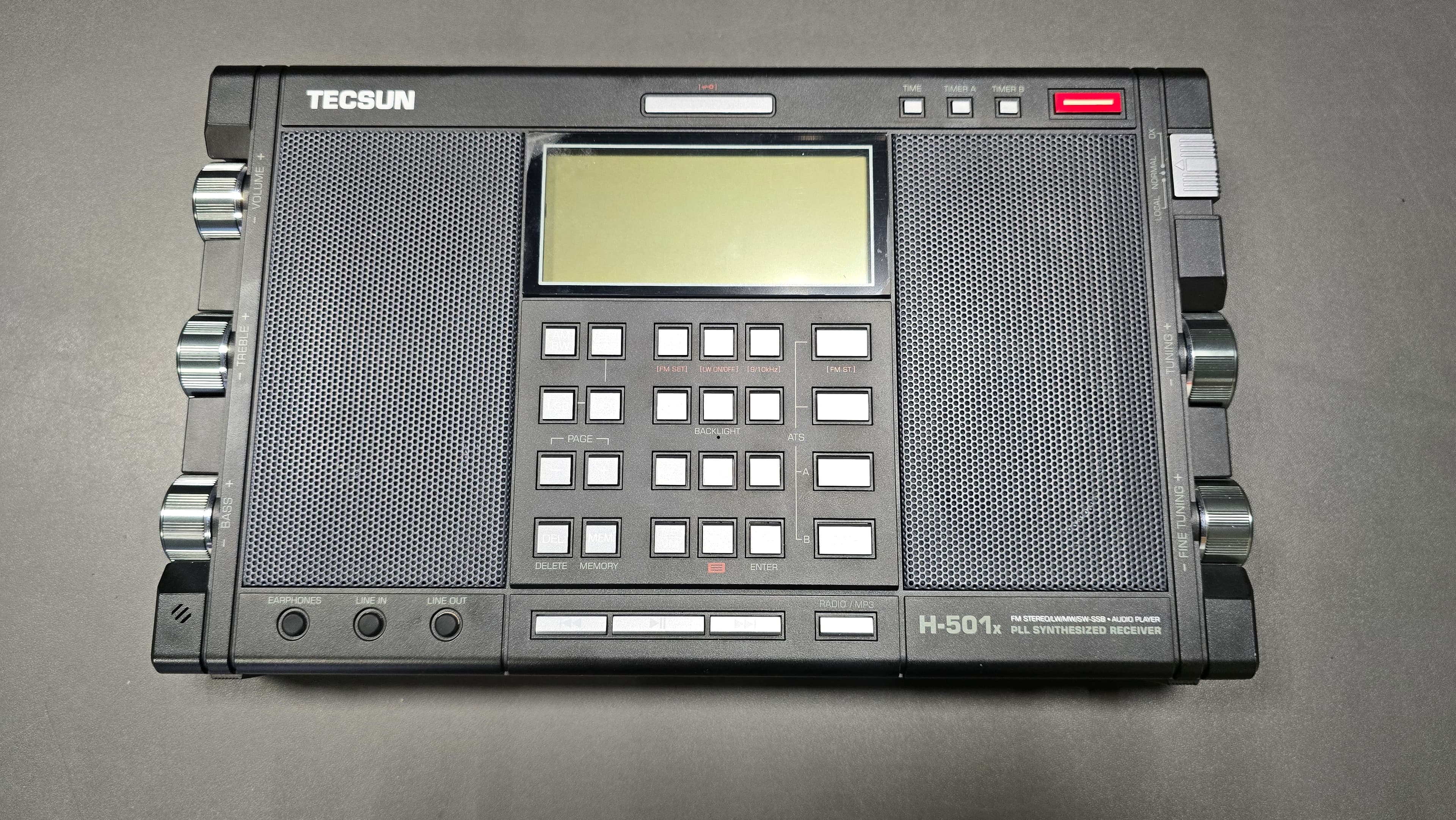 PRZECENA!! TECSUN H-501x odbiornik globalny z SSB, ŚWIETNY DŹWIĘK # FM Stereo/MW/LW/SW, odsłuch CB / KF - polska instrukcja
