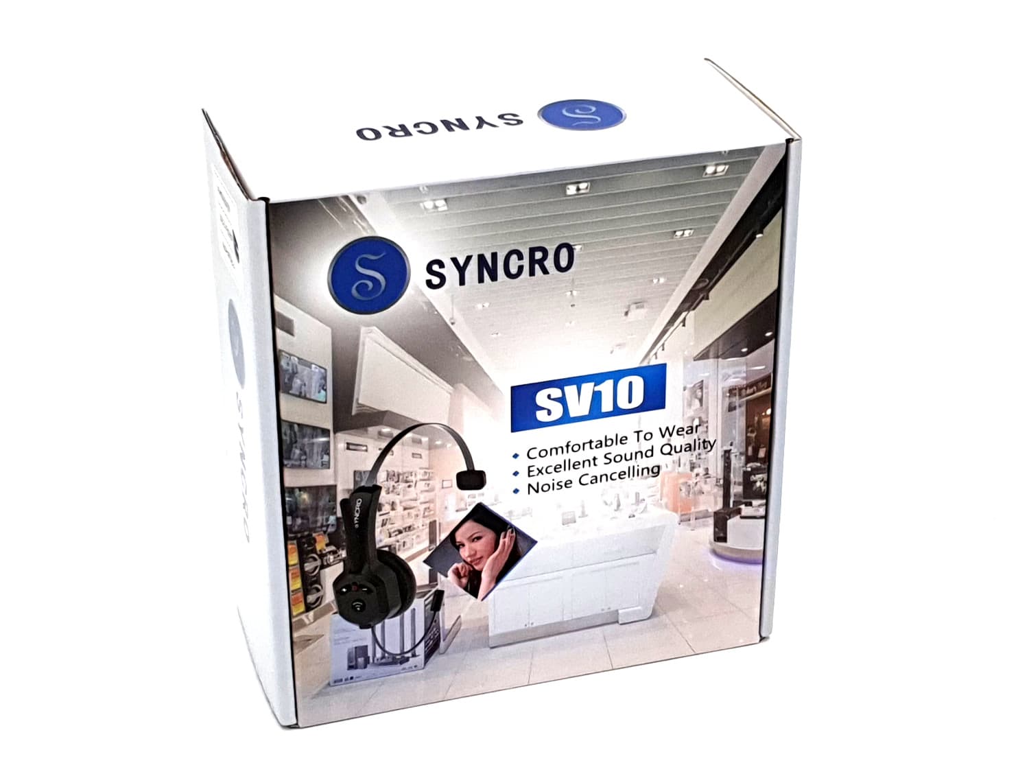SYNCRO SV10 krótkofalówka PMR walkie talkie (słuchawka + radio w jednym urządzeniu)