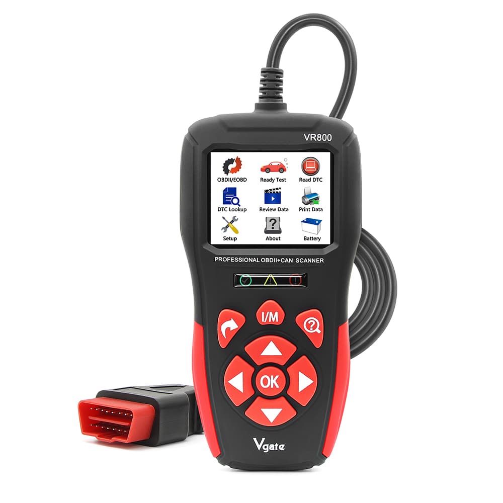 Diagnostyka motocykli Honda szyna CAN - Zestaw skaner błędów Vgate VR800 z językiem polskim + adapter 4-pin