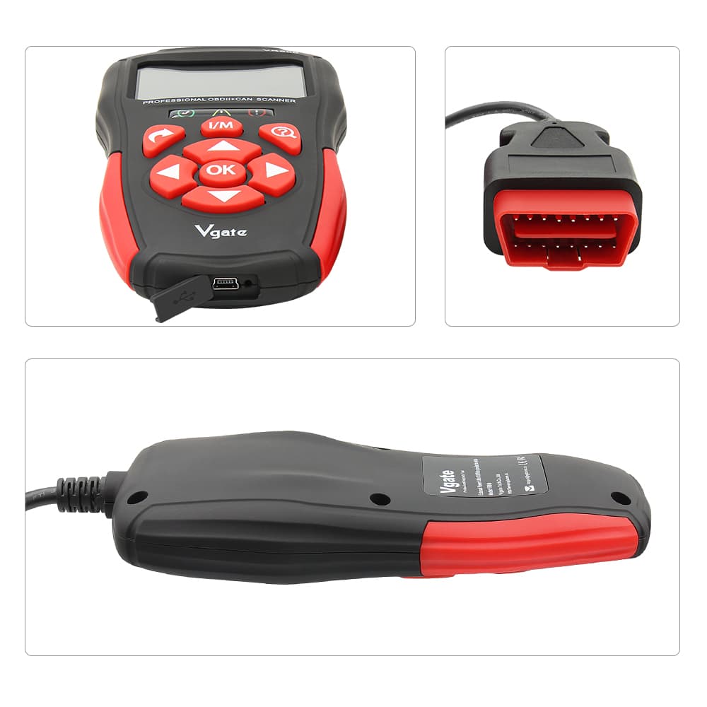 Diagnostyka motocykli Kawasaki - Zestaw skaner błędów Vgate VR800 z językiem polskim + adapter 6-pin