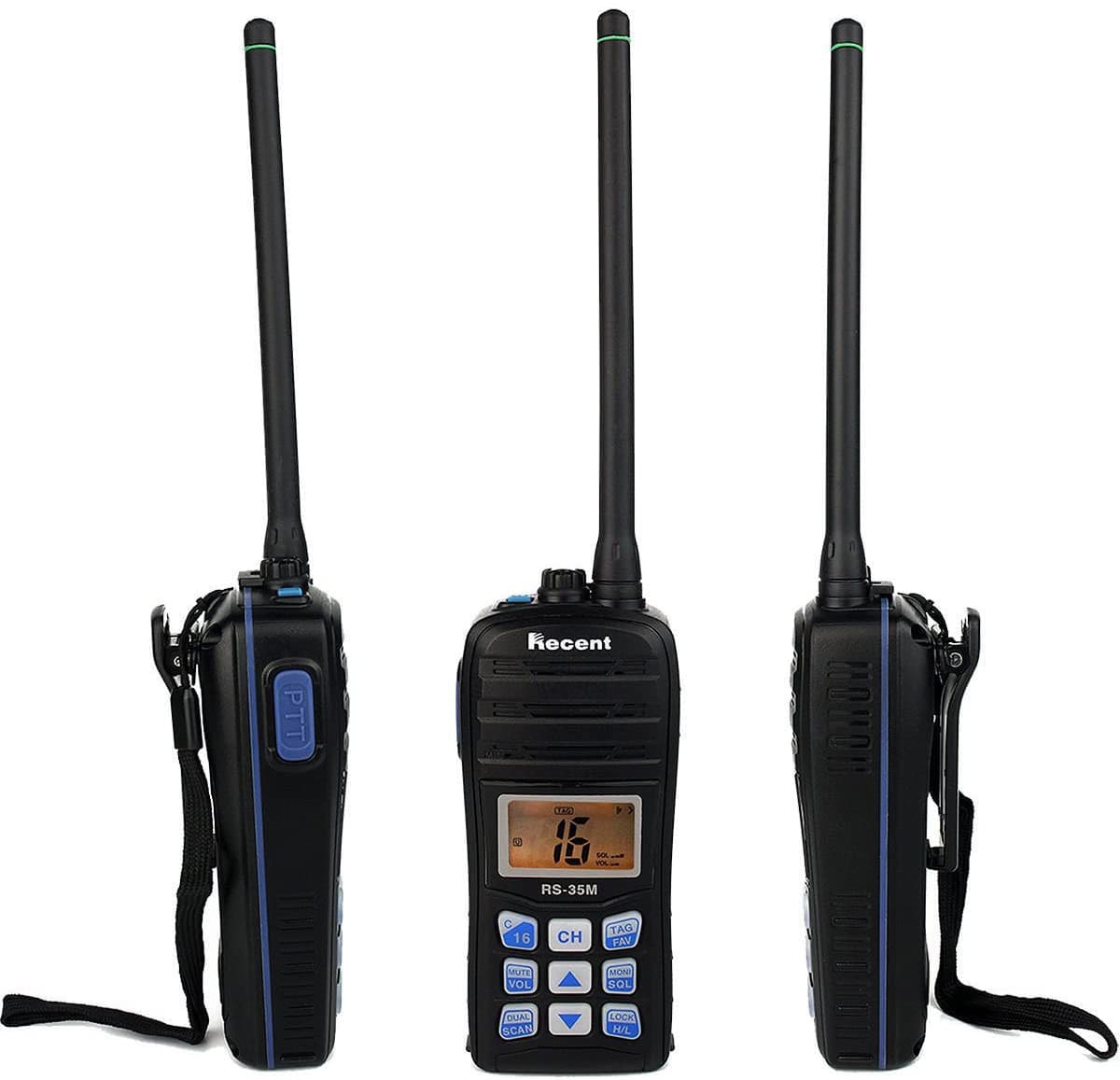 Recent RS-35M ręczny radiotelefon morski VHF IP67, pływający, moc 5W