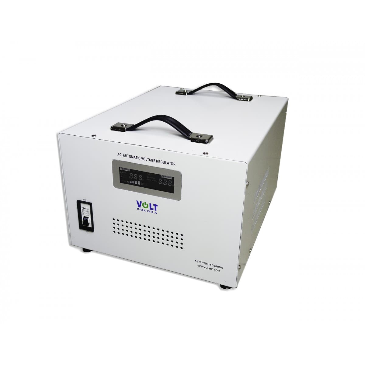 VOLT AVR PRO 10000 3% SERVO automatyczny stabilizator napięcia 220 AVC 10000W (10kW)