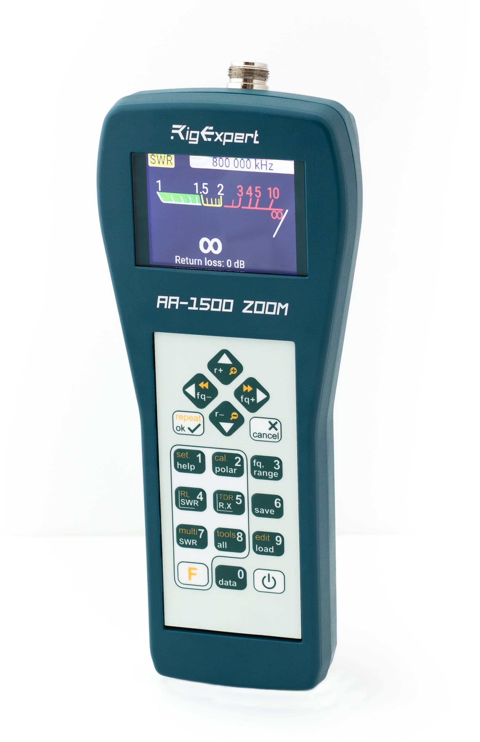 RigExpert AA-1500 Zoom analizator antenowy 0.1-1500MHz, łączność bluetooth (następca AA-1400)