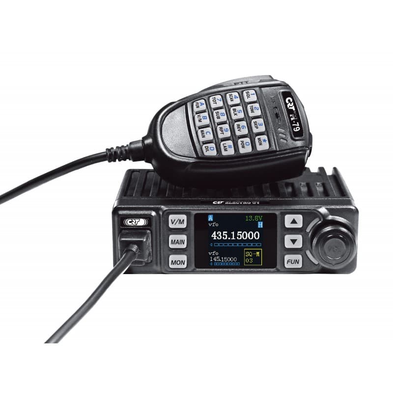 CRT ELECTRO UV nowoczesny ultrakompaktowy radiotelefon 20W VHF/UHF (136-174MHz, 400-490MHz) + polska instrukcja (jak AnyTone AT-779UV)