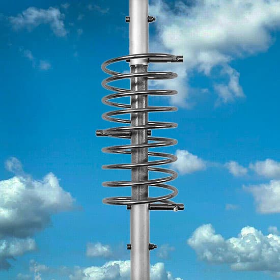 GRAZIOLI G-MAX najdłuższa antena bazowa CB 10,8m (27-28.5MHz) 5/8 lambda + przeciwwagi 1/4 lambda