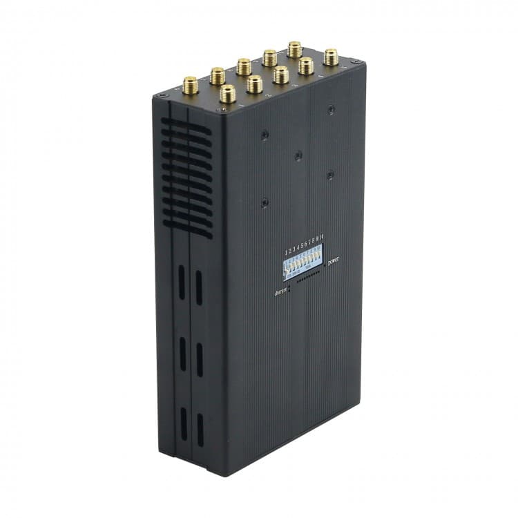 N10 bloker sygnału GSM 2G / 3G / 4G / Wi-Fi (jammer 10-kanałowy)
