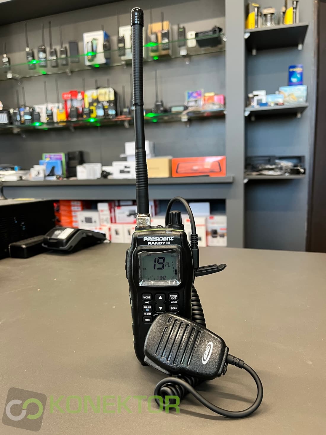 JETFON JR-4001 E/IL mikrofonogłośnik do CB ręcznego Randy III / Jerry
