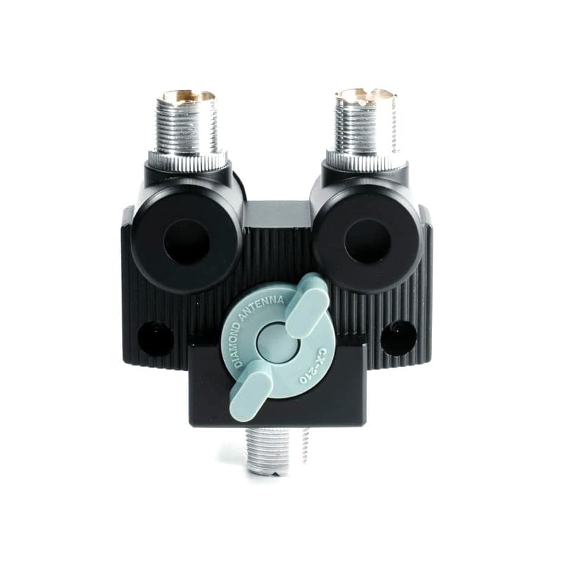 Przełącznik antenowy Diamond CX210A podwójny złącza SO-239 (0-1GHz / 1500W)