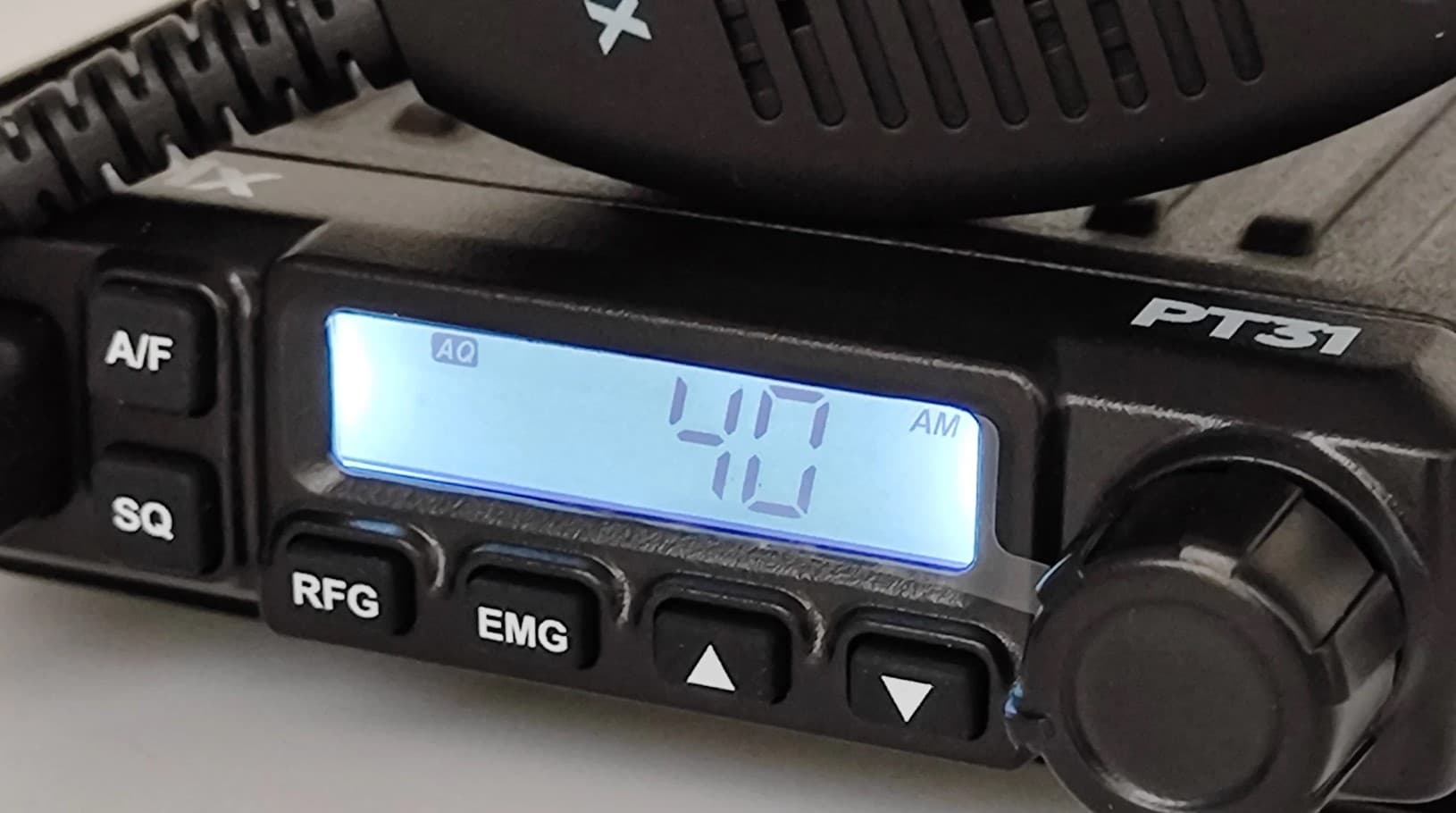 JOPIX PT31 ultra kompaktowe CB radio z automatyczną blokadą szumów, RF Gain, S-METR (Jopix PT-31)