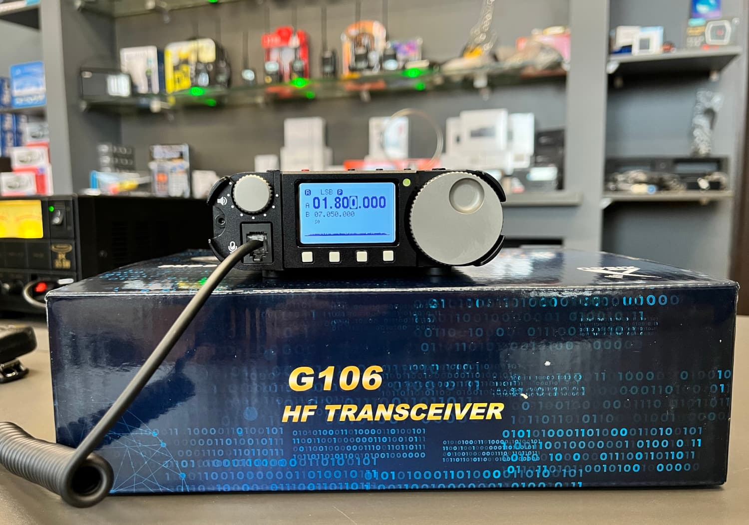 XIEGU G106 miniaturowy radiotelefon amatorski HF 3.5-30MHz SDR QRP (5W) - polska instrukcja obsługi