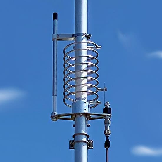 GRAZIOLI HW20V antena bazowa pionowa na pasmo 20m 1/2 fali END FED (KF 14MHz) - długość 10,7m