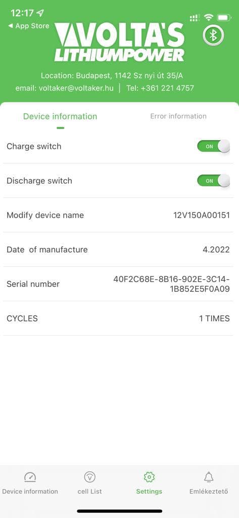 Akumulator VOLT LiFePO4 12V 150Ah 150A + BMS + diagnostyka bluetooth - do zasilania awaryjnego, instalacji off-grid, łodzie, kampery