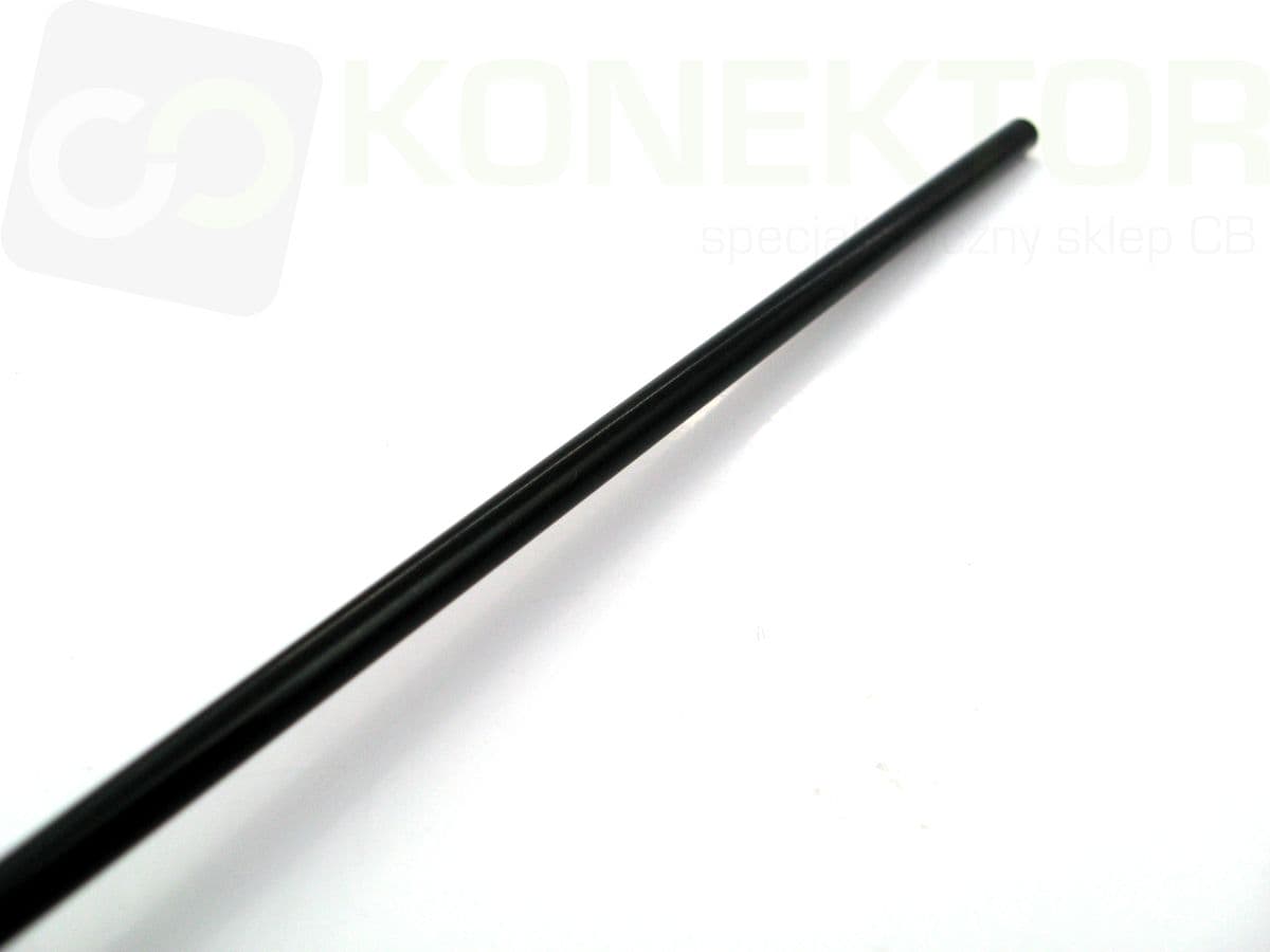 Czarny promiennik do anteny CB 100cm + gumka 100% ORYGINAŁ SIRIO (bat) np. Omega 27