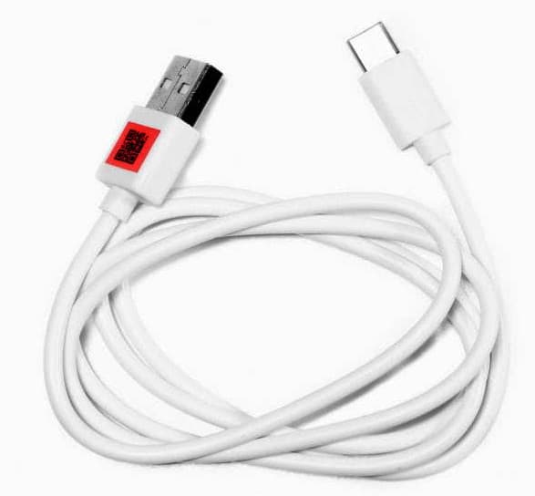 Kabel USB /USB-C biały 95cm - przewód połączeniowy USB C