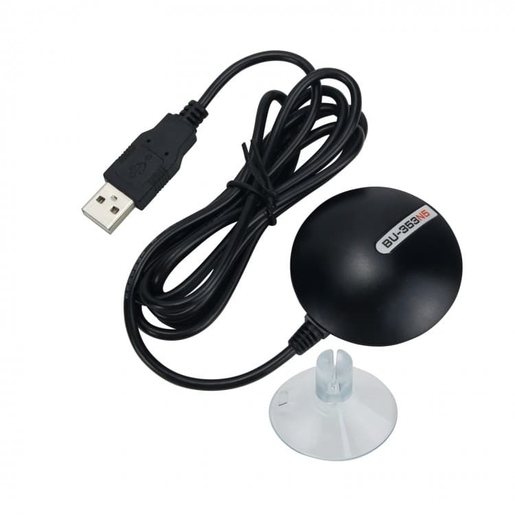 GlobalSat BU-353N5 odbiornik GPS wodoszczelny IPX6, z magnesem, złącze USB PC