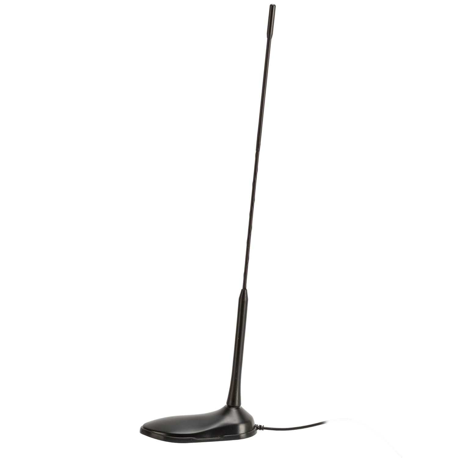 TEAM TORNADO dyskretna antena 45cm na magnesie + adapter SMA-F do Baofeng UV-5R, UV-82, Yaesu FT-4XE itp.