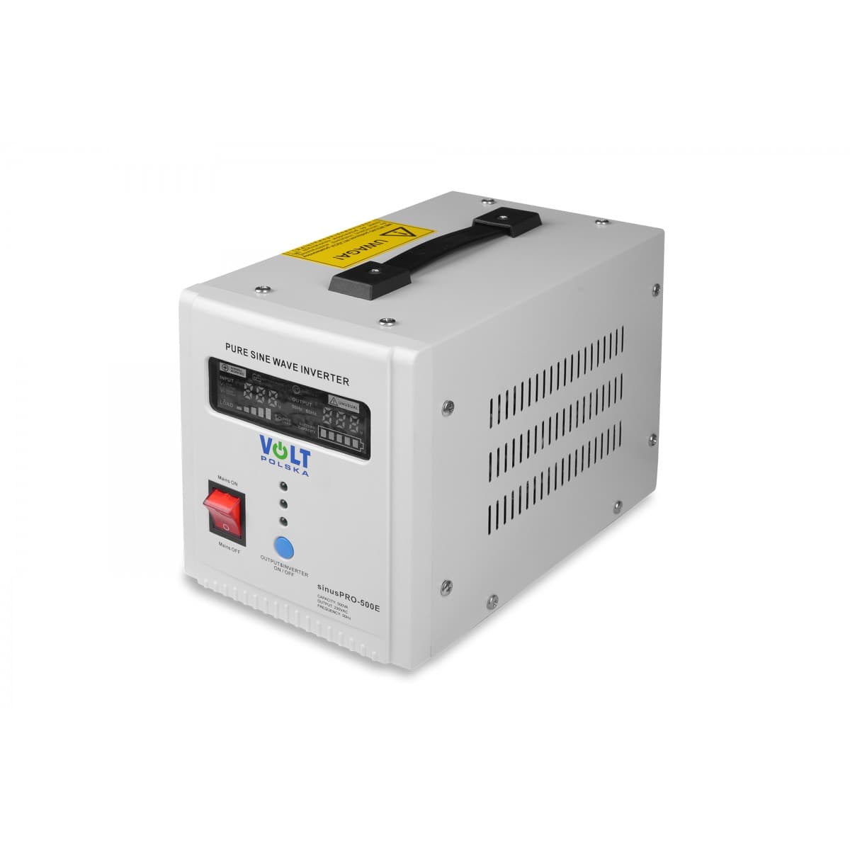 Zestaw zasilacz awaryjny sinusoidalny 500W VOLT SINUS PRO 500 E  + akumulator AGM 100Ah