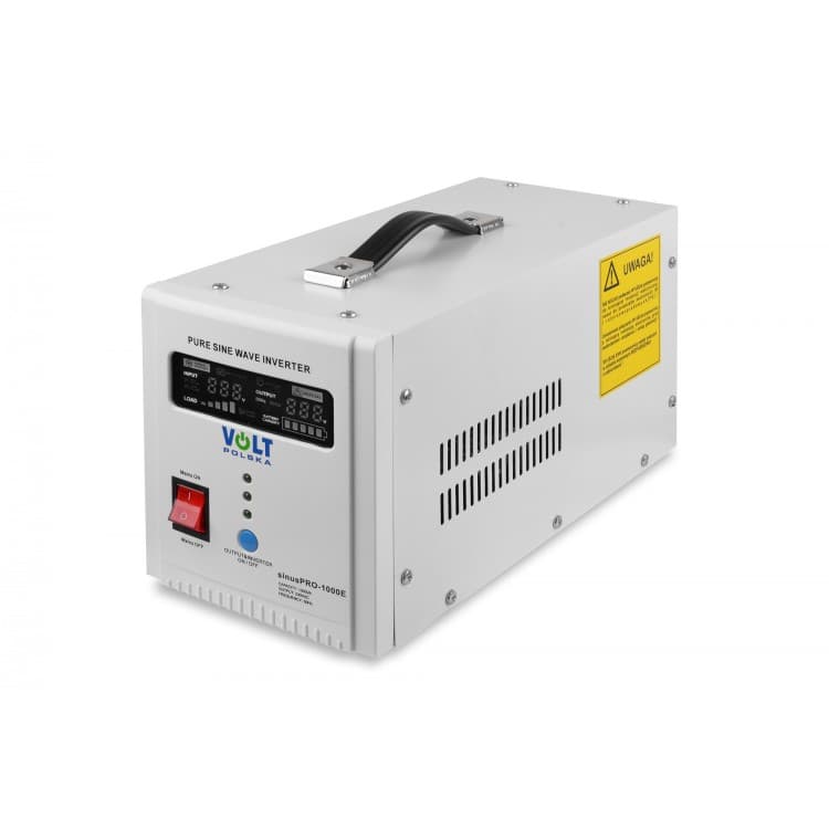 Zestaw zasilacz awaryjny sinusoidalny 1000W VOLT SINUS PRO 1000 E  + akumulator AGM 100Ah
