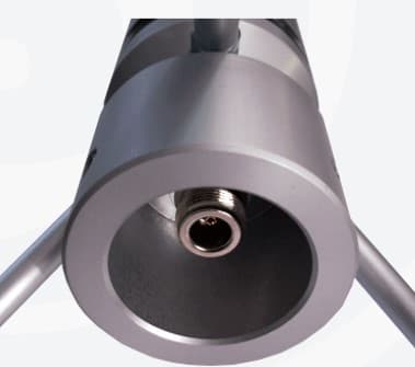 Sirio GP 108-136 LB-N antena bazowa na pasmo lotnicze VHF 1/4 fali długość 89cm (aluminiowa, wersja ze złączem N)