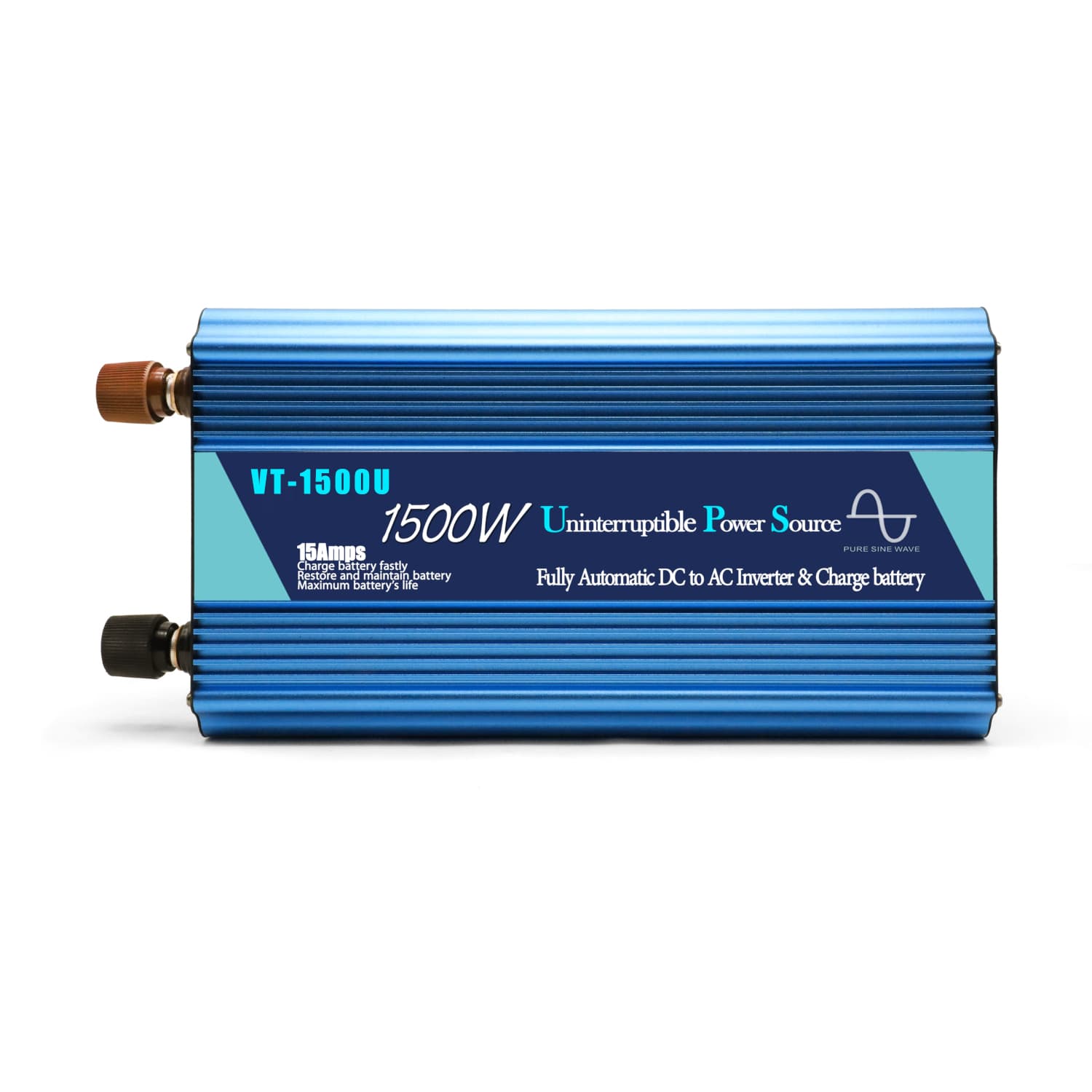 Zasilacz awaryjny UPS 3000W przetwornica 12V/230V CZYSTY SINUS - VoitaTech VT-1500U