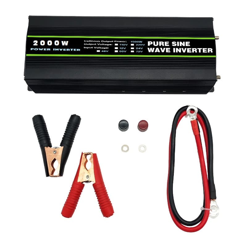 Przetwornica napięcia 12V/230V 2000W CZYSTY SINUS VoitaTech VT-2000W
