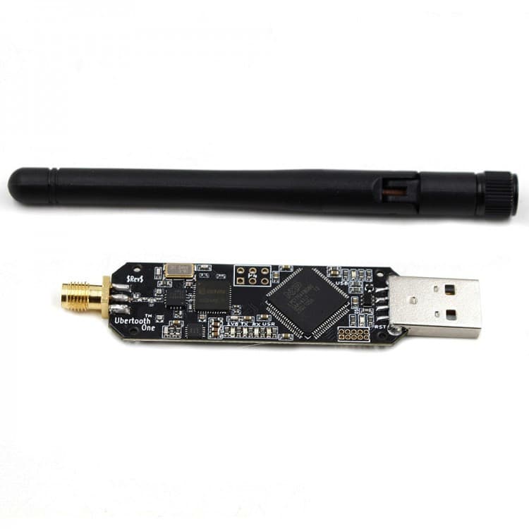 Ubertooth One odbiornik nadajnik SDR - platforma testowa do rozwiązań bluetooth monitorowanie 2.4GHz, radio hacking