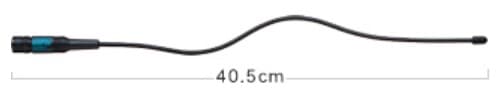 Diamond RHF40 BNC (+ adapter SMA) przenośna antena 40,5cm VHF/UHF np. do Uniden, AOR, Icom (odbiór 120/150/300/450/800/900MHz)