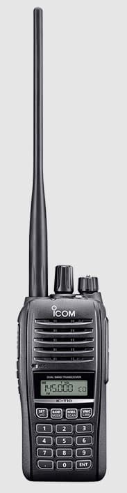 Icom IC-T10 amatorski radiotelefon ręczny VHF UHF IP67 - Made in Japan!