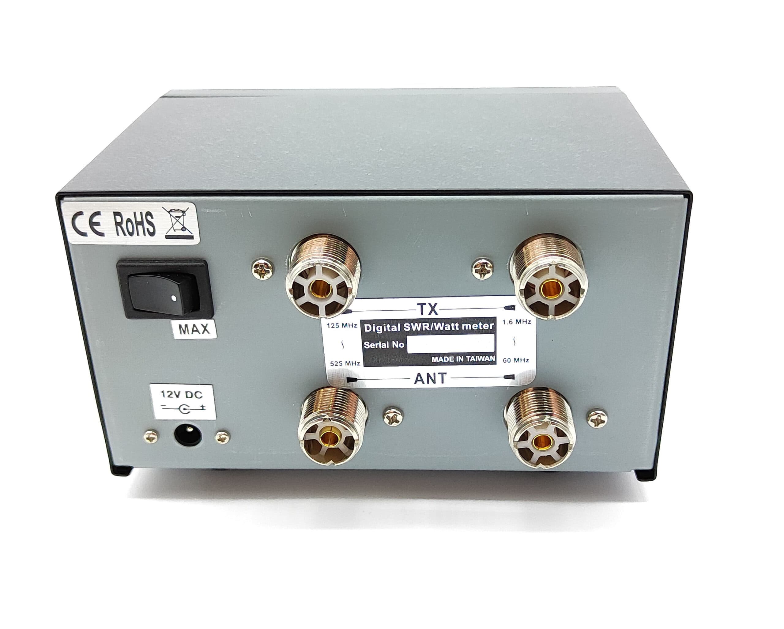 NISSEI DG-503 MAX CYFROWY REFLEKTOMETR 1.8-525 MHz - pomiar SWR/POWER (miernik AM FM SSB DMR)