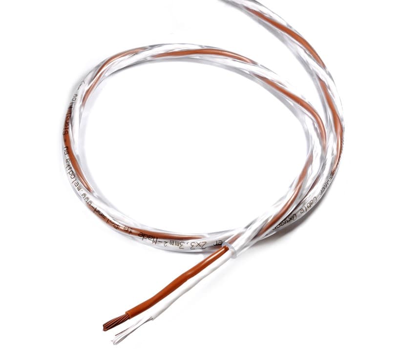 Melodika Brown Sugar BSC2330 kabel głośnikowy na metry 2x3,3mm2, OFC: 99.9999% (klasa pre hi-end)